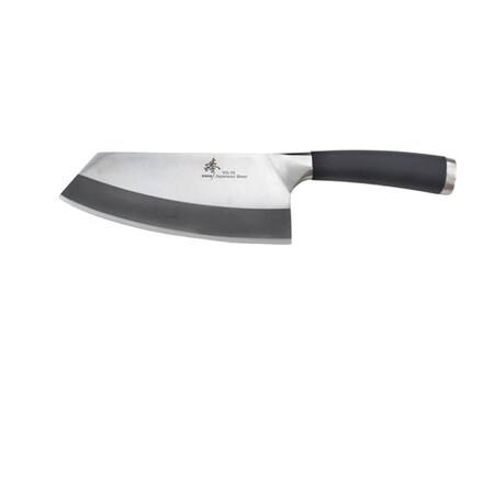 Zhen VG-10 Series 3-Layer Forged 7 in. TPR Handle Light Vegetable Chopping Chef Knife Cleaver ZH627508